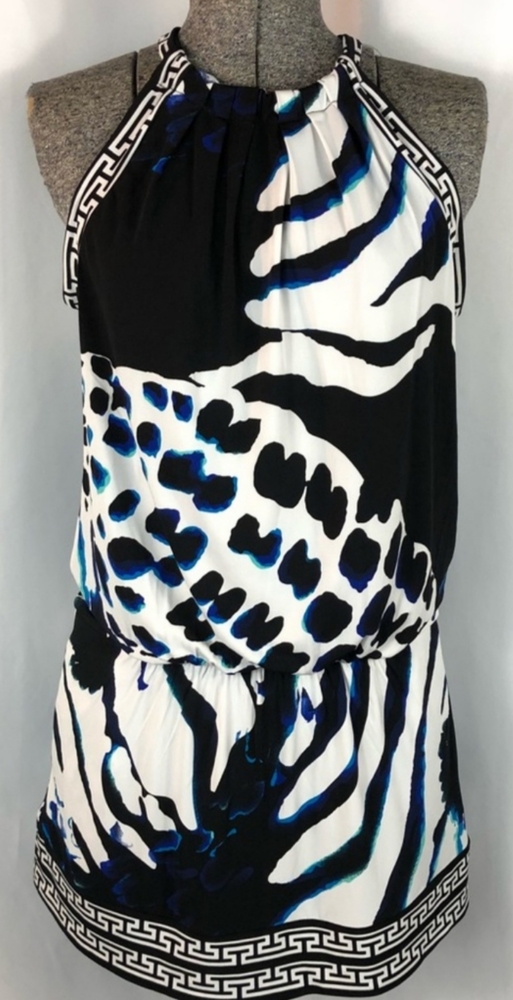 White House Black Market Animal Print Dress